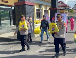 Polres Seruyan Gelar Bakti Sosial HUT Bhayangkara ke-79 di Kuala Pembuang