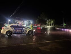 Satlantas Polres Seruyan Gencarkan Patroli Malam untuk Cegah Tindak Kejahatan